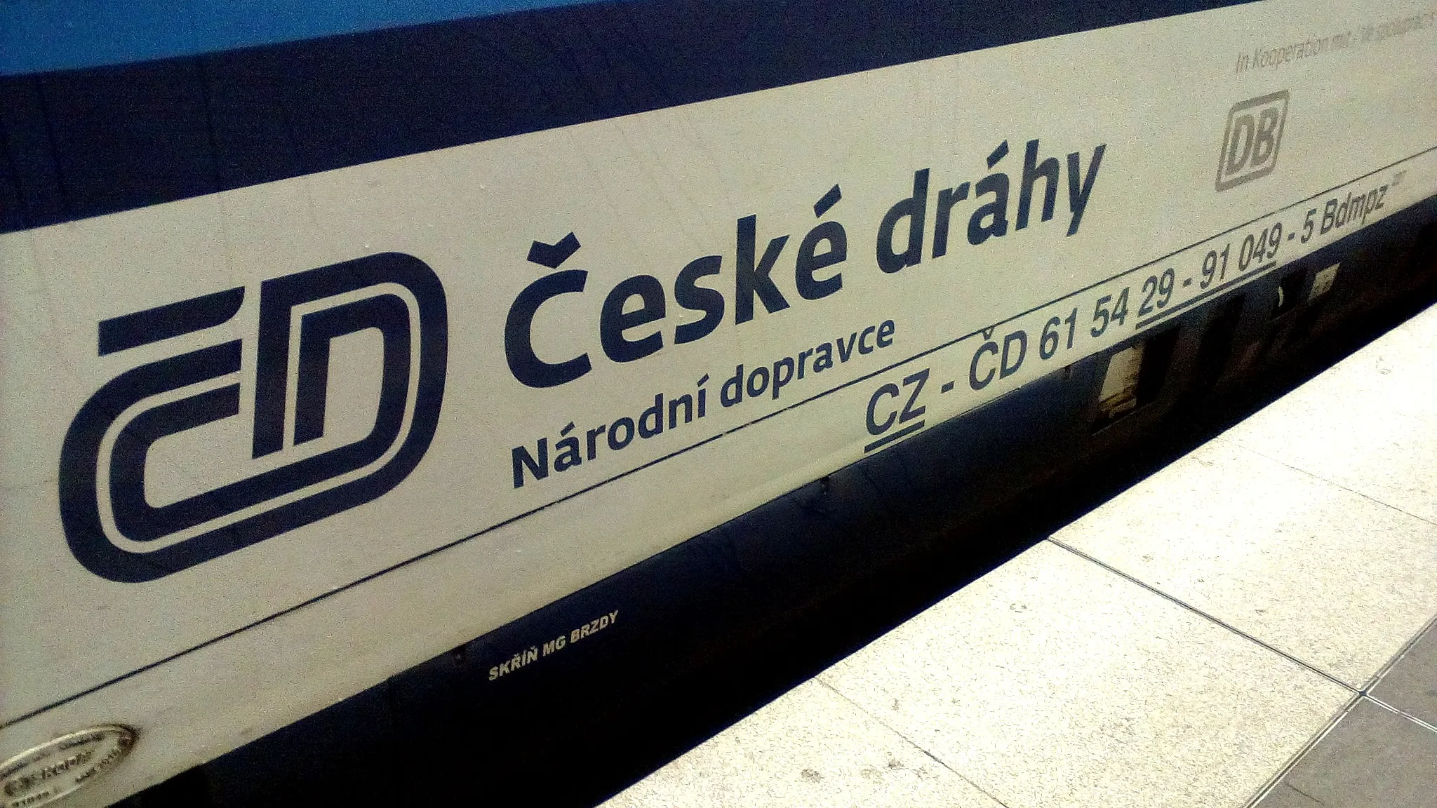 A typical Czech train